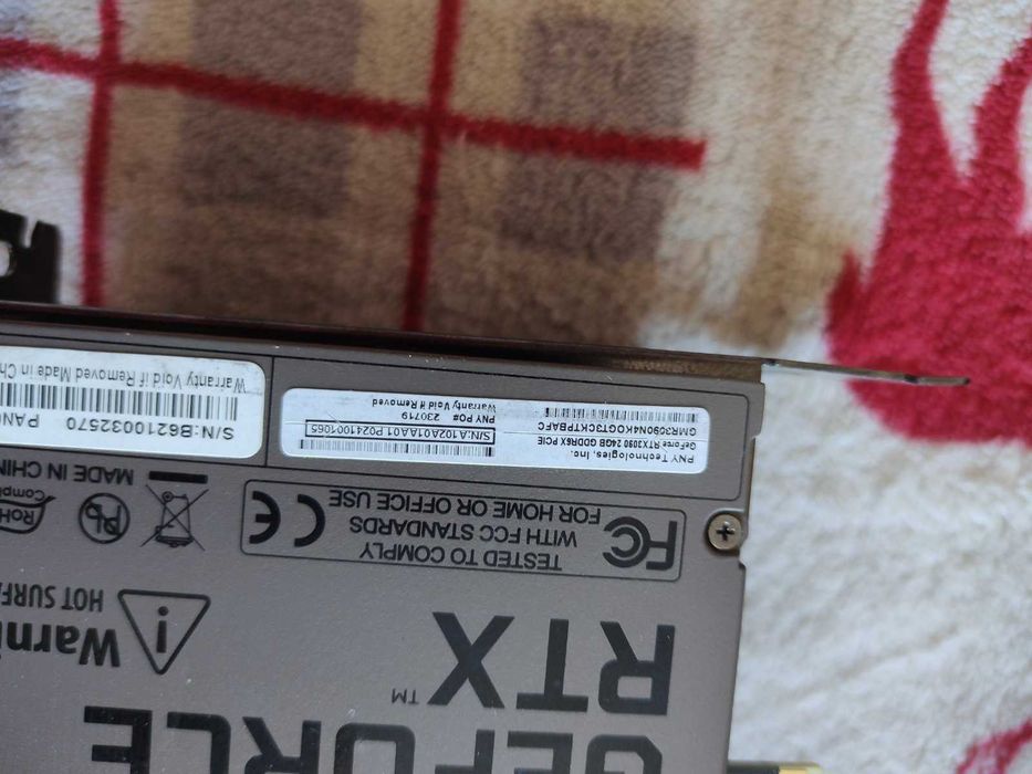 Видеокарта PNY GeForce RTX 3090 24GB XLR8 Gaming Revel Epic-X RGB
