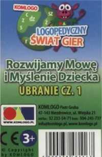 Rozwijamy mowę i myślenie - Ubranie cz. 1.