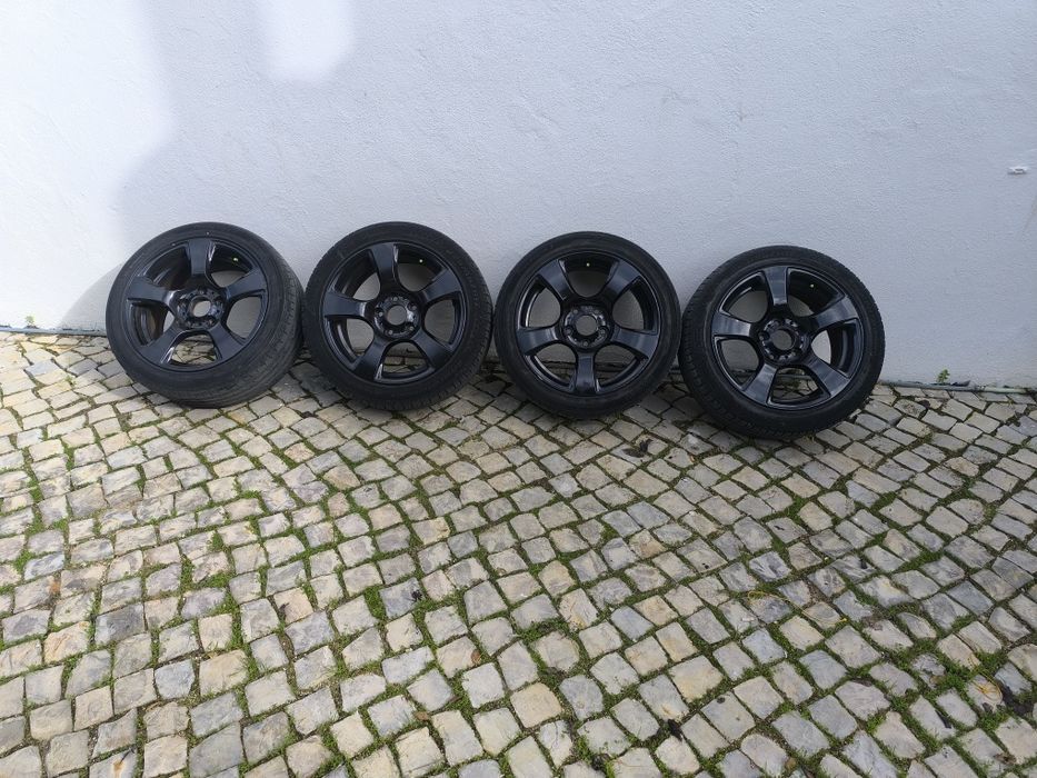 Jantes 17 com pneus praticamente novos