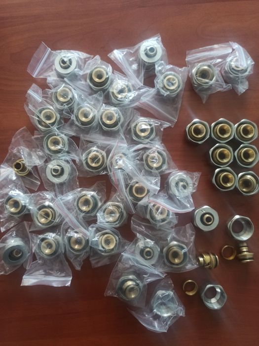 Гайка (евроконус), різьбозажим для коллектора. 16*2.0×3/4