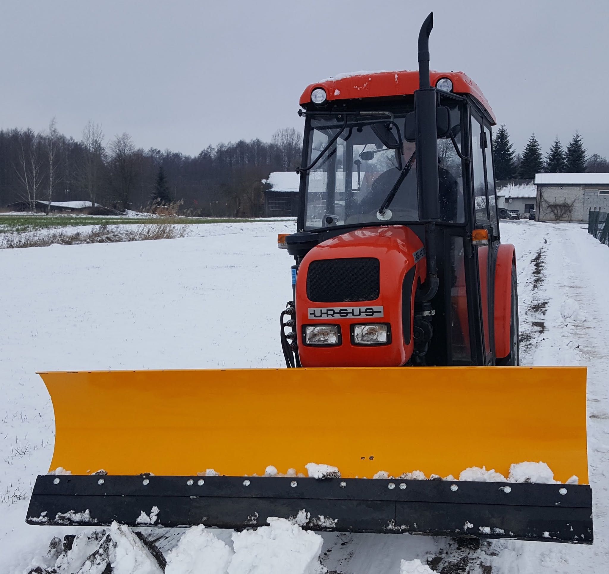 Pług śnieżny do śniegu do ciągnika URSUS 330 360 AMORTYZOWANY