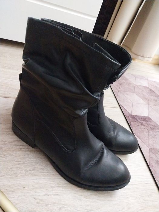 Buty zimowe damskie za kostkę