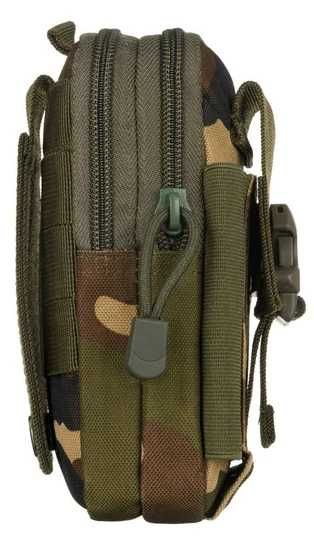 Saszetka biodrowa cordura turystyczna camo moro wojskowa do paska 004