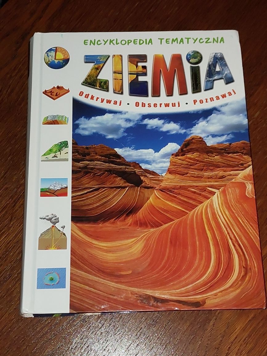 Tematyczna Encyklopedia dla dziecka ZIEMIA ŚWIAT PLANETA 416str. NOWA