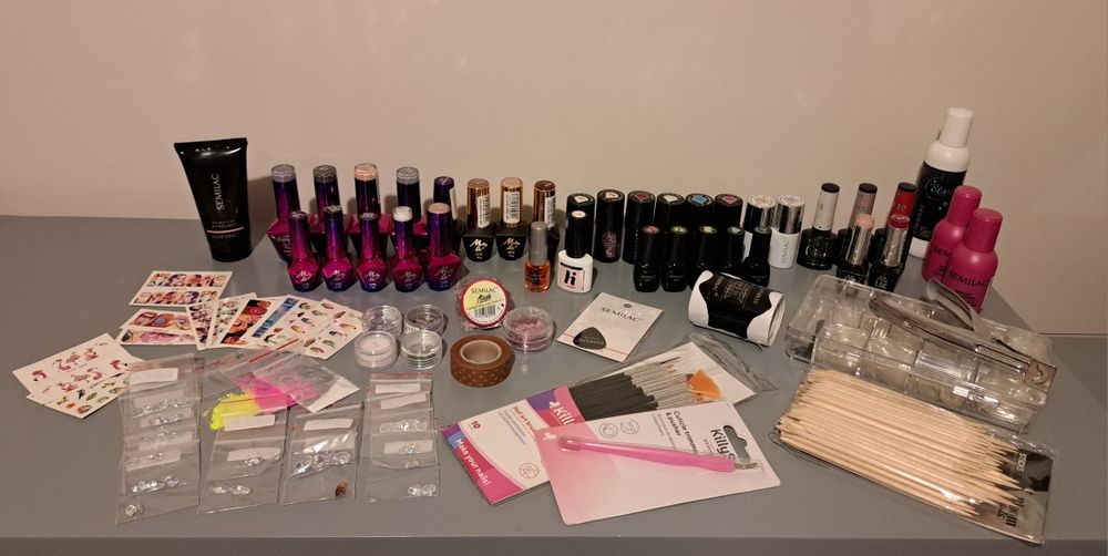 Zestaw hybrydowy lampa UV z wyposażeniem