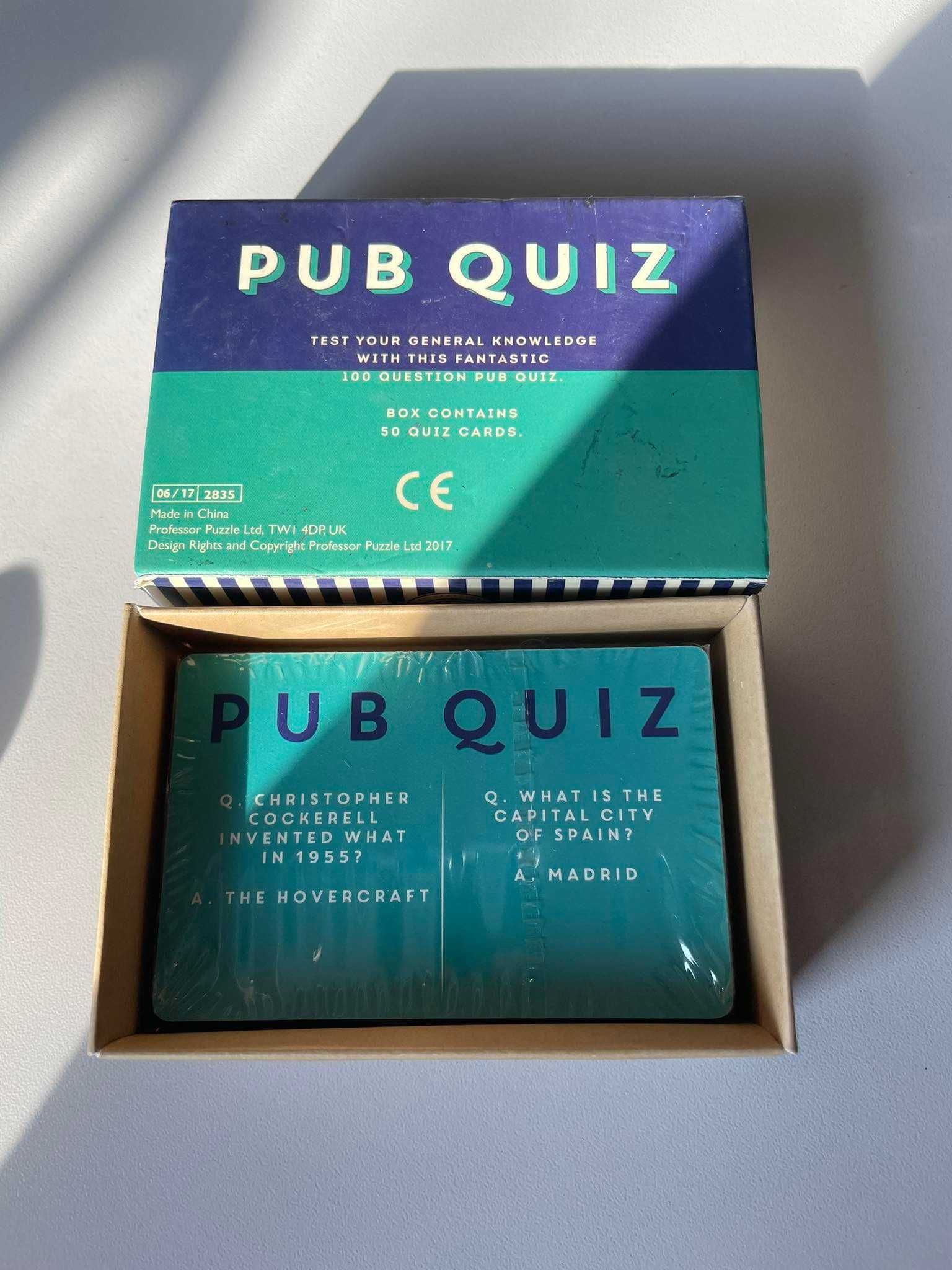 Gra planszowa - Pub Quiz - wersja angielska