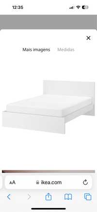 Cama ikea malm 180x200