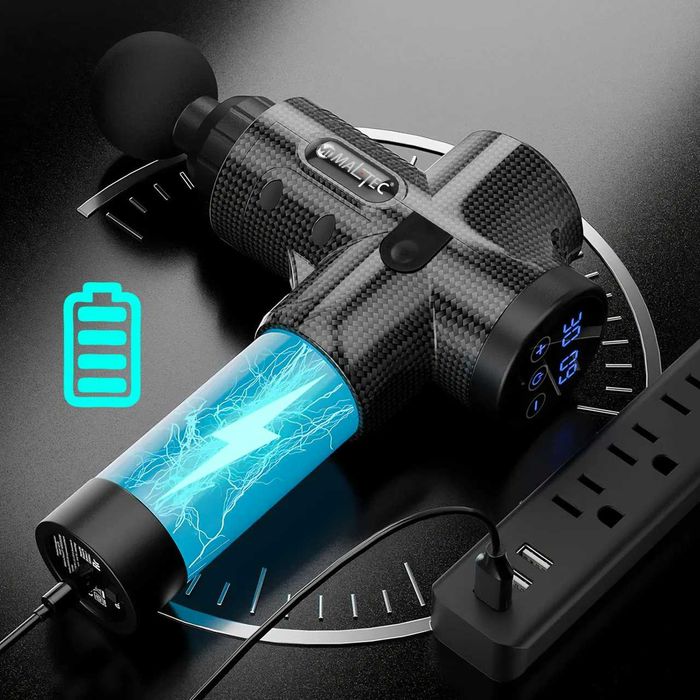 Електромасажер, вібромасажер 7 в 1 + додатковий охолодний наконечник