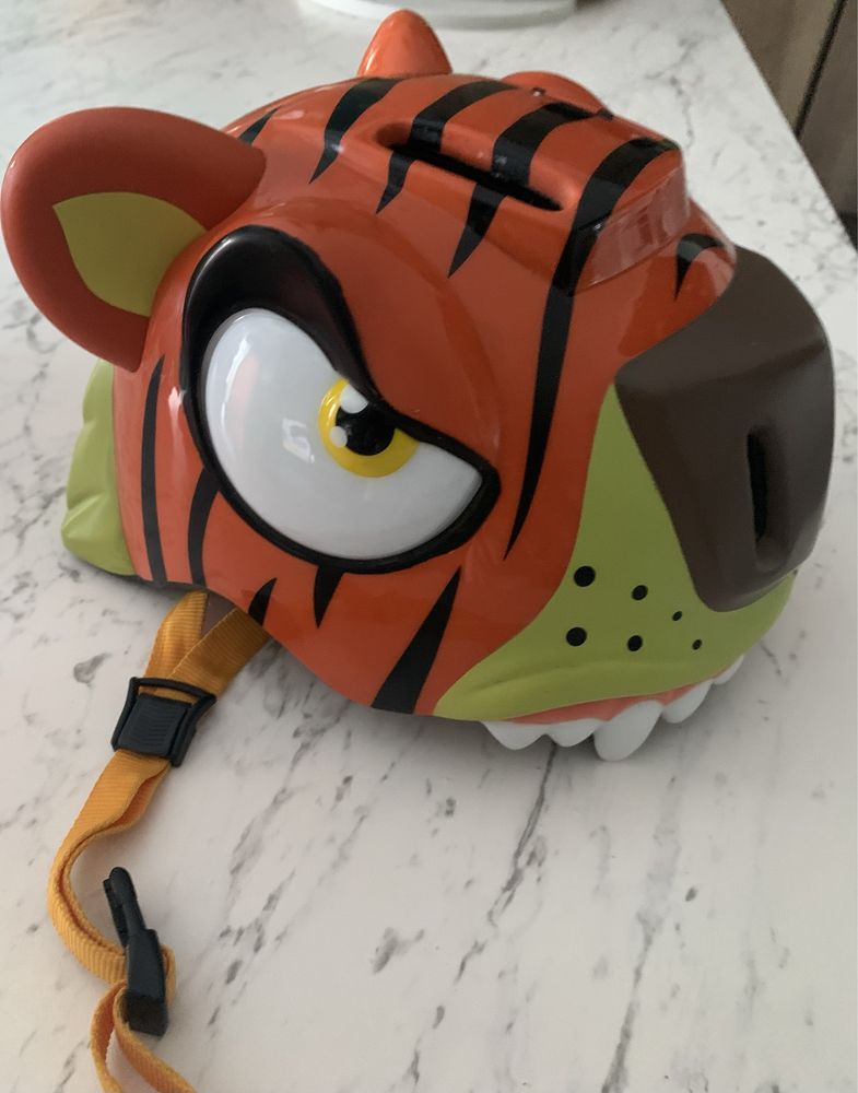 Kask dziecięcy Crazy Tiger - XS/S - 49-55 cm