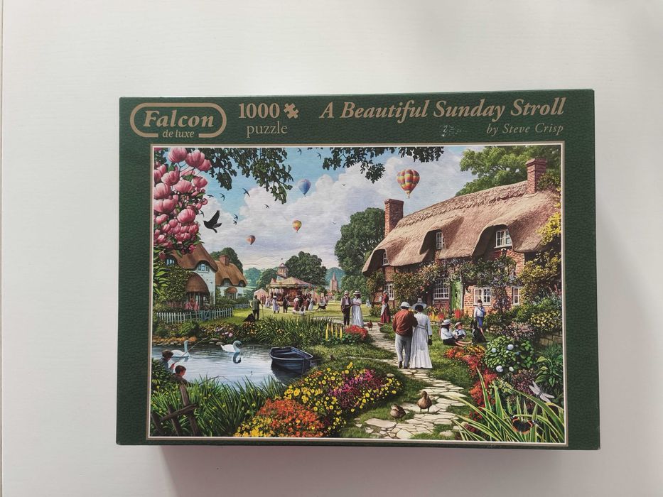 puzzle 1000 elementów kompletne falcon