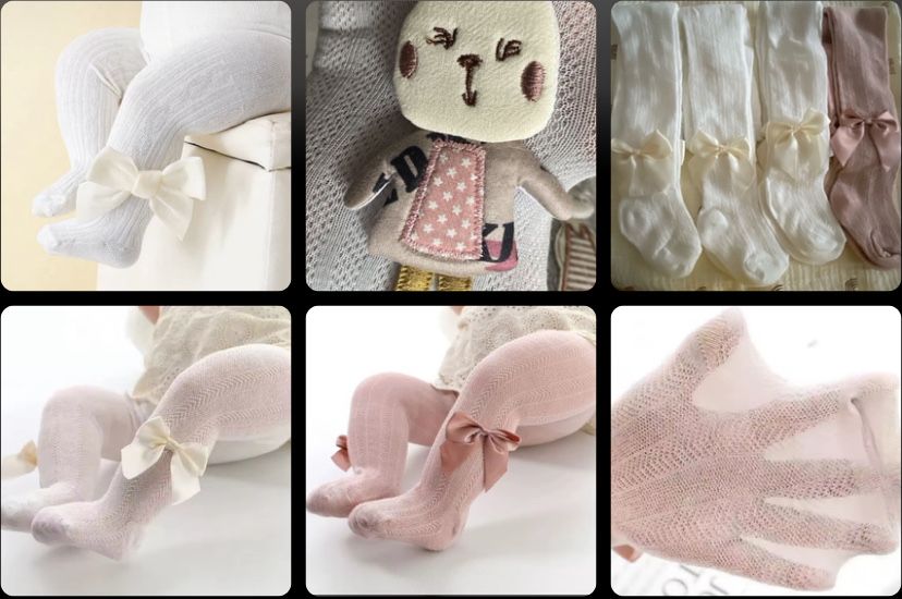 Нарядные - ажурные колготы  для девочек