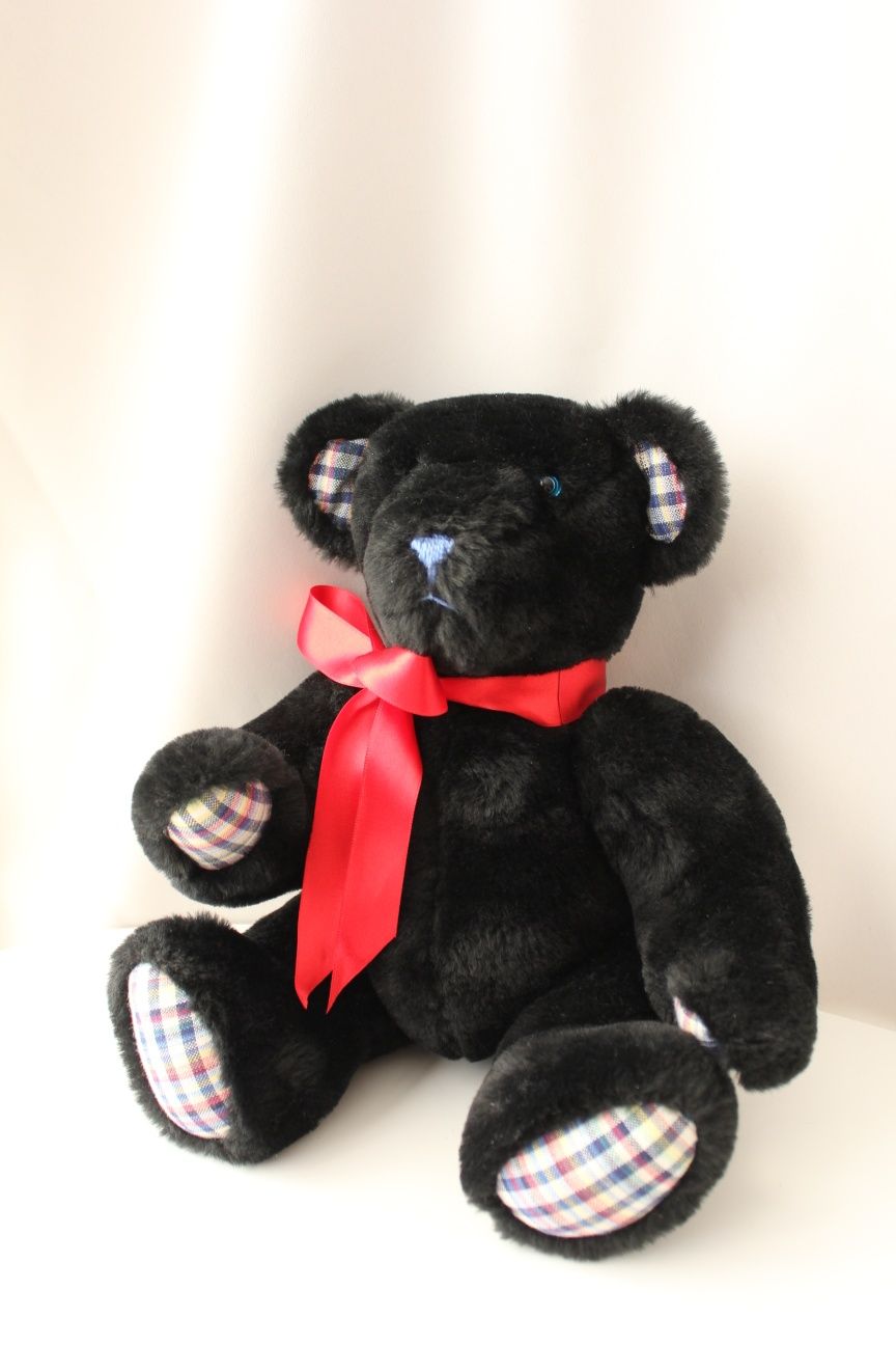 Stary kolekcjonerski czary miś z lat 80 Teddy Bear Company unikat