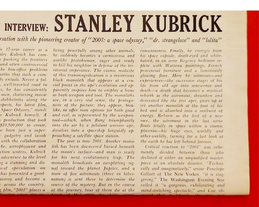 KUBRICK Playboy Interview