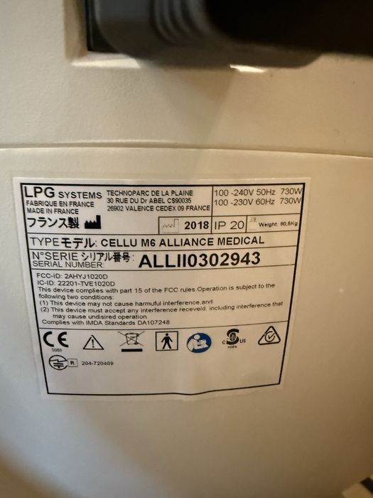 Endermologia Alliance Medical