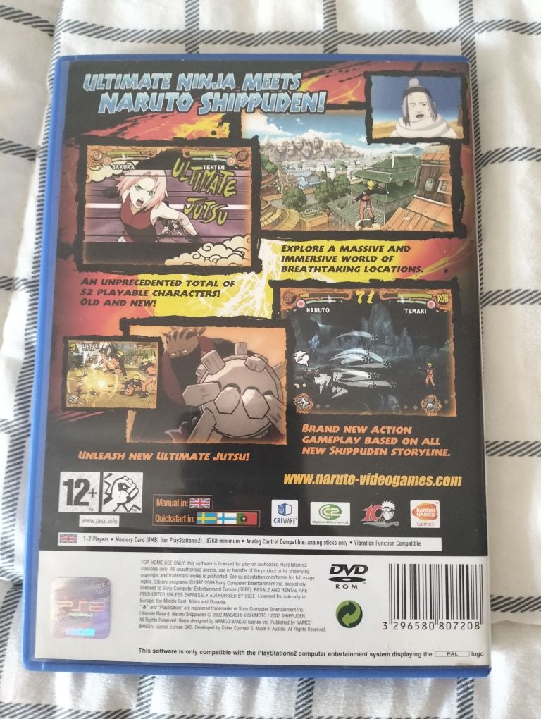 Naruto Shippuden Ultimate Ninja 4 PS2