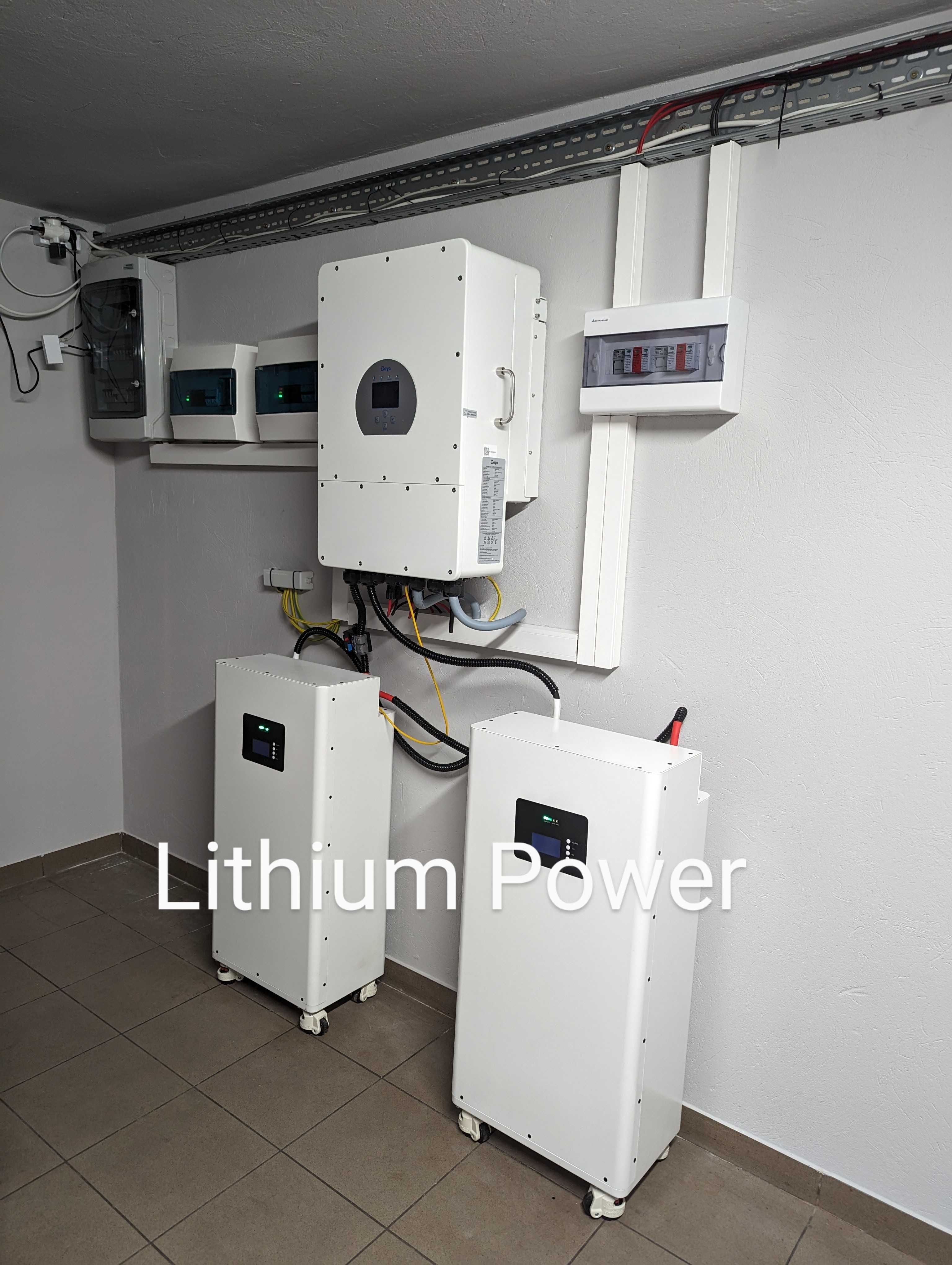 Magazyn Energii LiFePo4 15 KWh 48V RS485 CAN CE