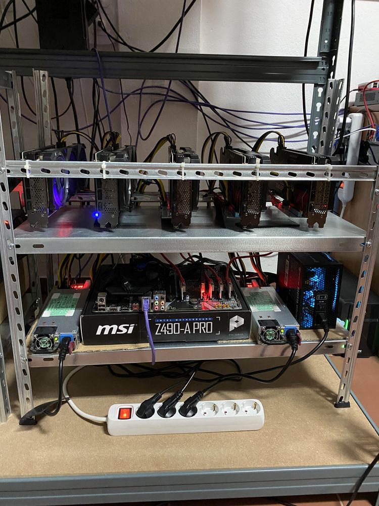 Mining Rig | 5x RTX 3080 Ti Ventus