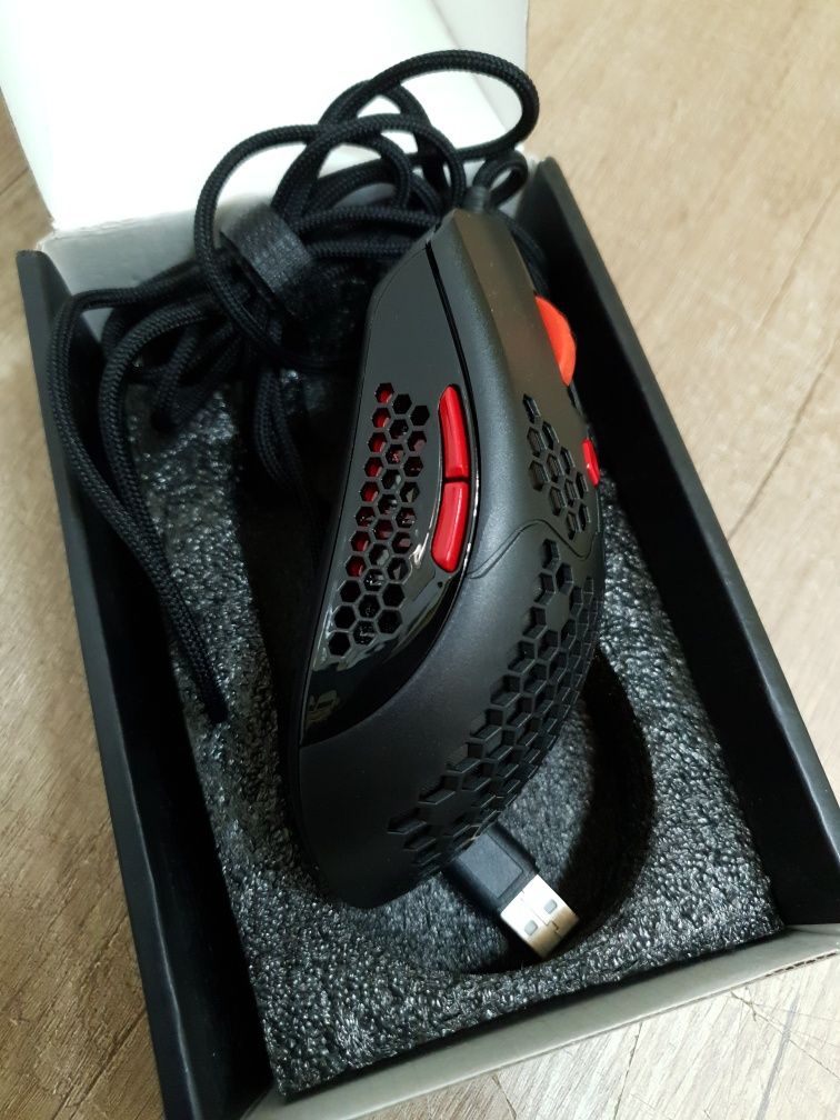 Nowa myszka optyczna kabel USB 1.7m e-sports Ziyou Lang M5 RGB