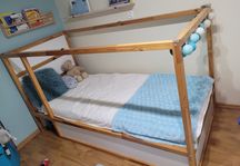 Łóżko dziecięce Ikea Kura