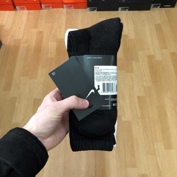 Комплект‼️Носки Шкарпетки Nike Value Crew Jordan (S - XL) (SX4508-965)