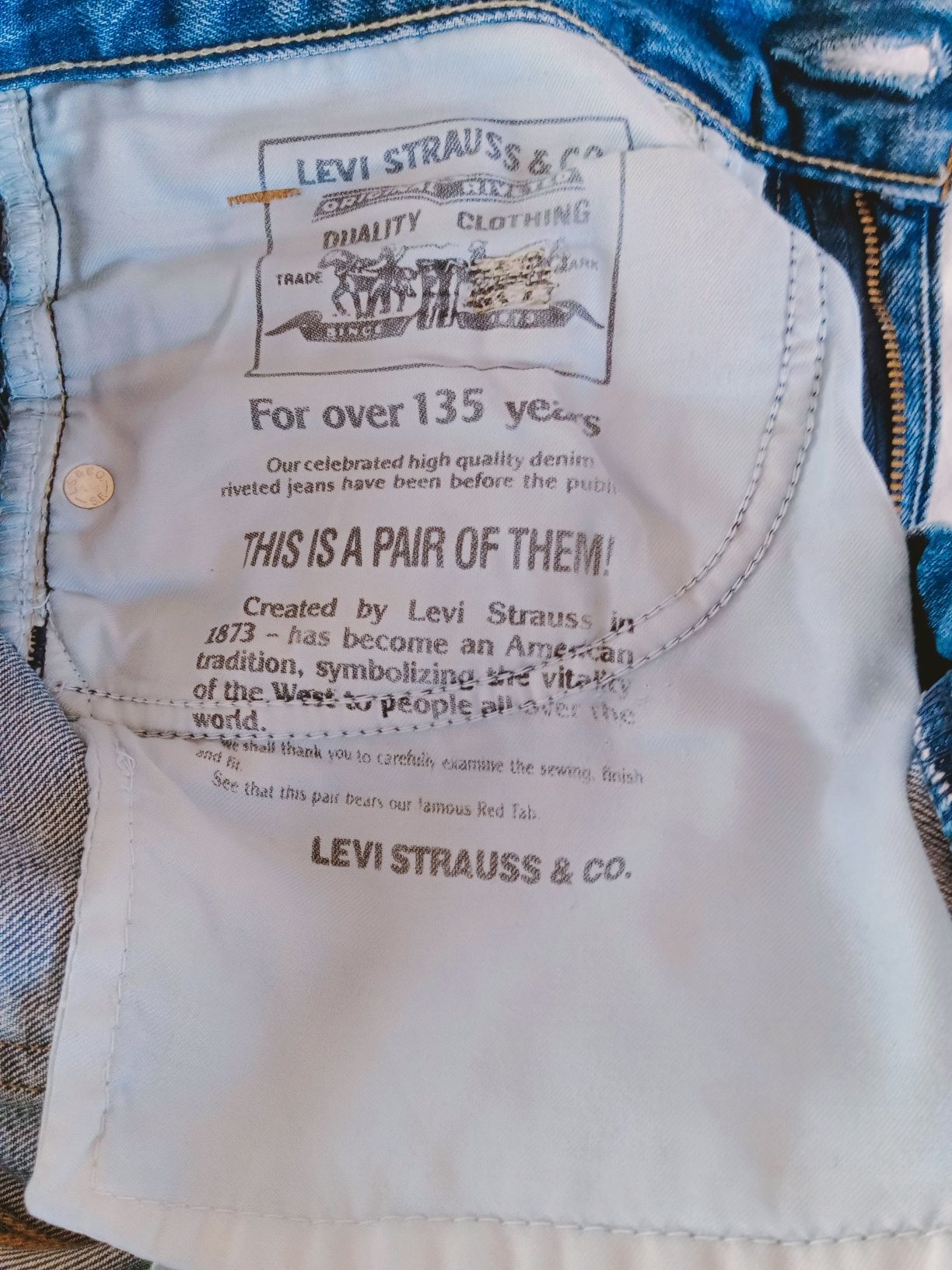 Spodnie Levi Strauss W30L34