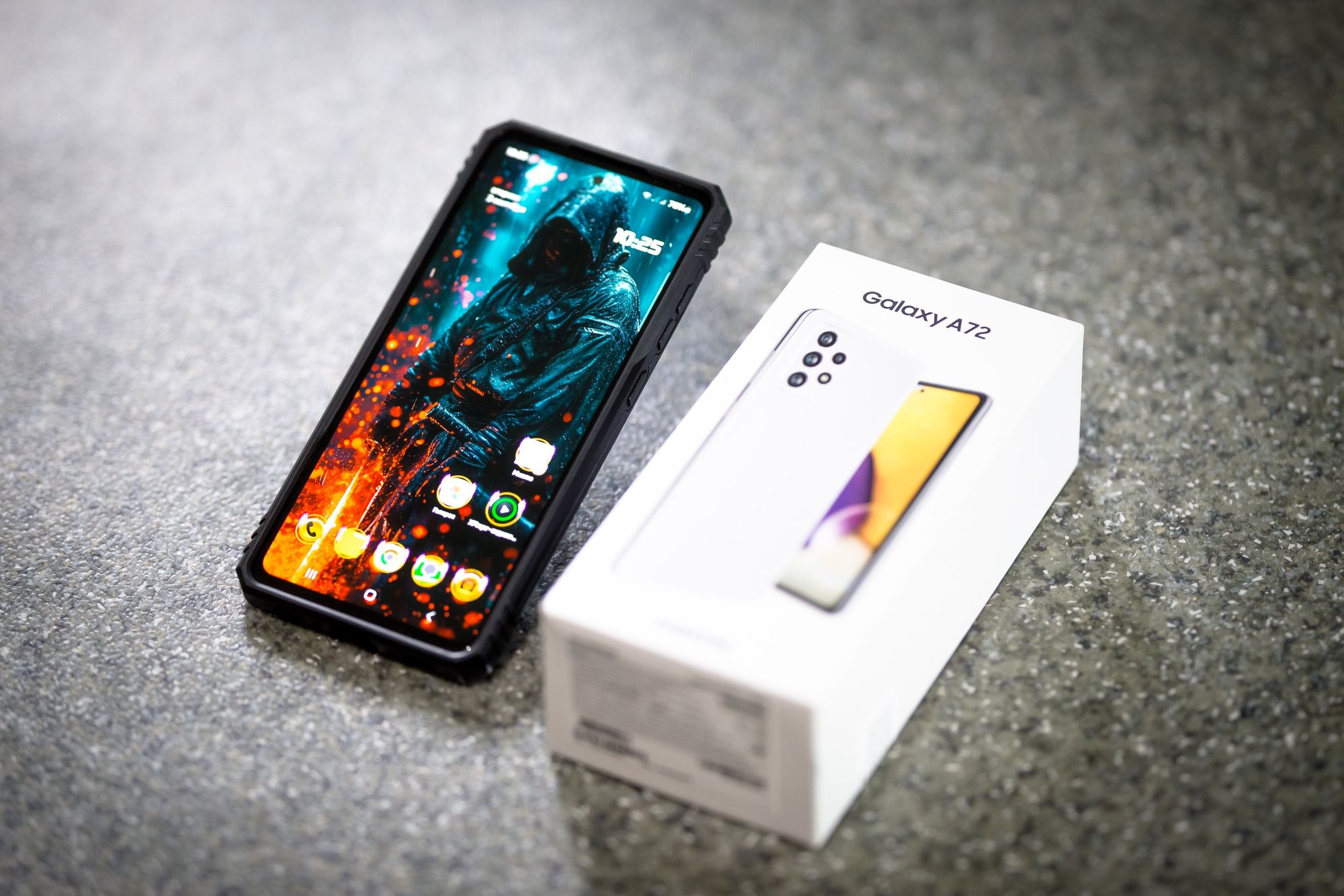 Samsung A72 6/128, (полный комплект, с документами), телефон в идеале!