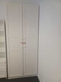 Szafa PAX IKEA z drzwiami TYSSEDAL komplement + 9 półek