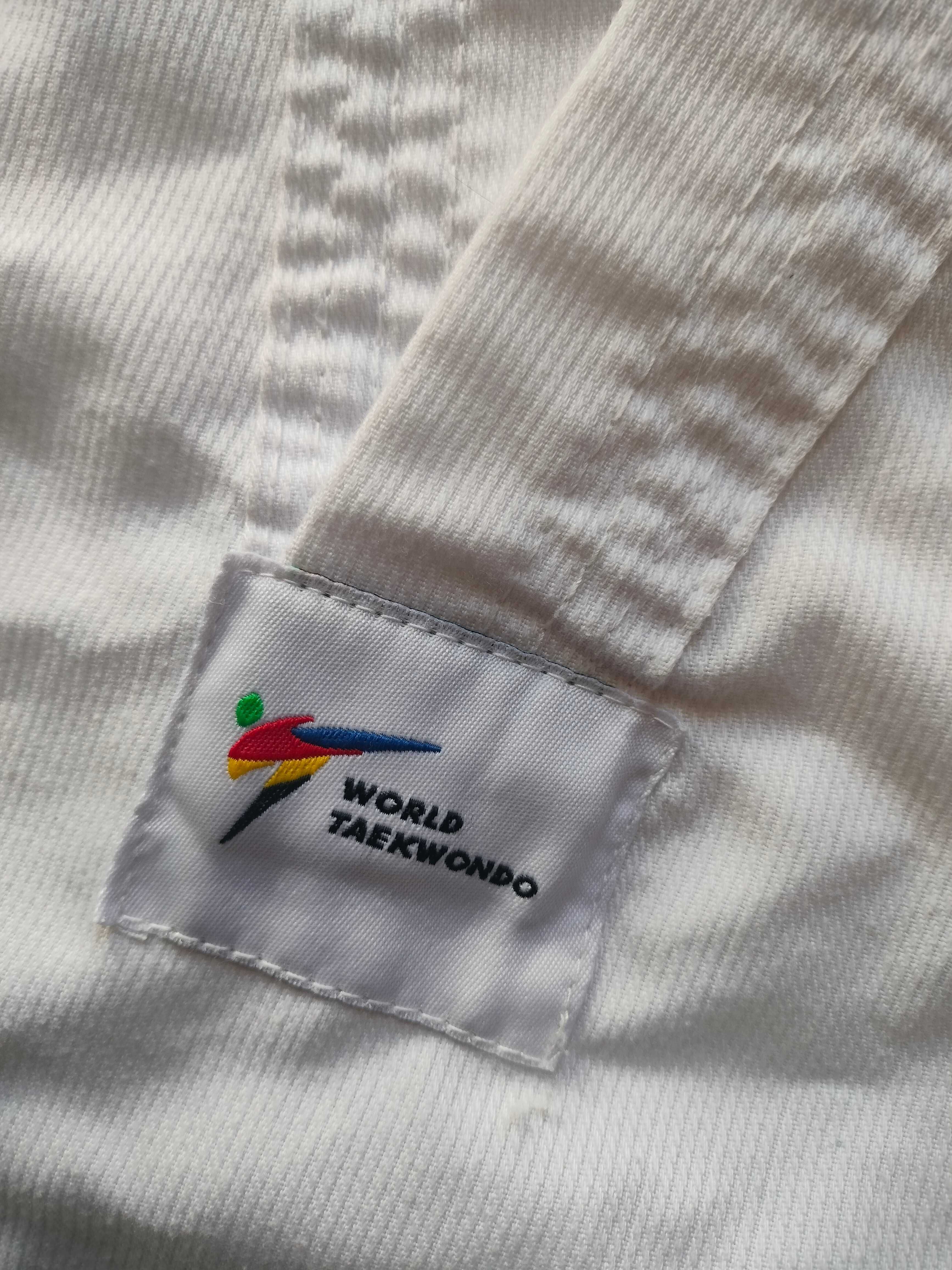 Dobok na taekwondo Adidas góra 130 cm