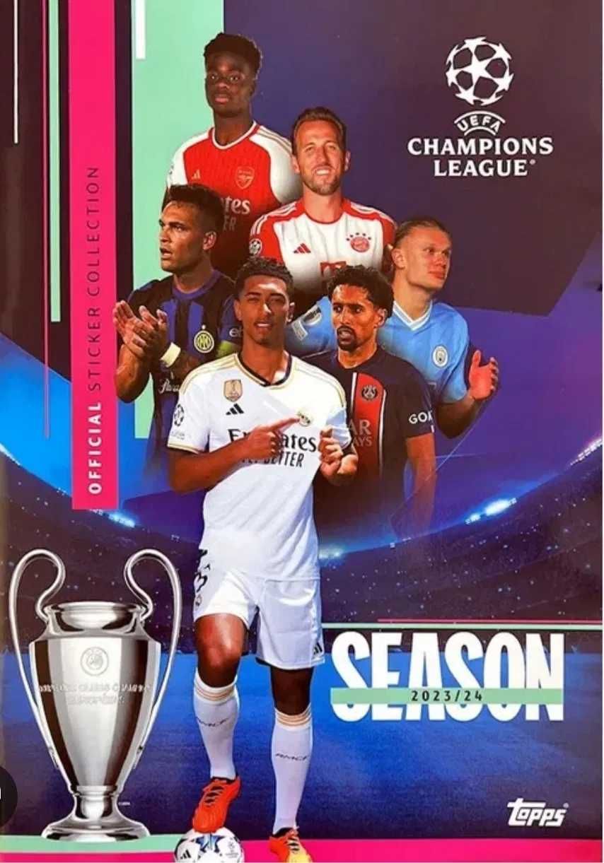 Cromos Champions League ( vários anos)