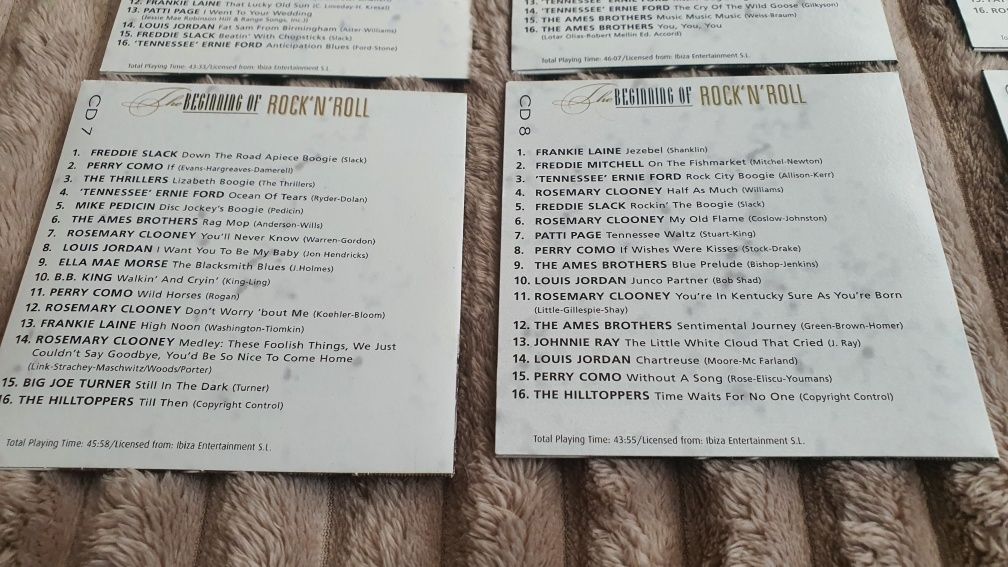 The Beginning of Rock'n' ROLL  Zestaw 10 CD !! Idealny stan !