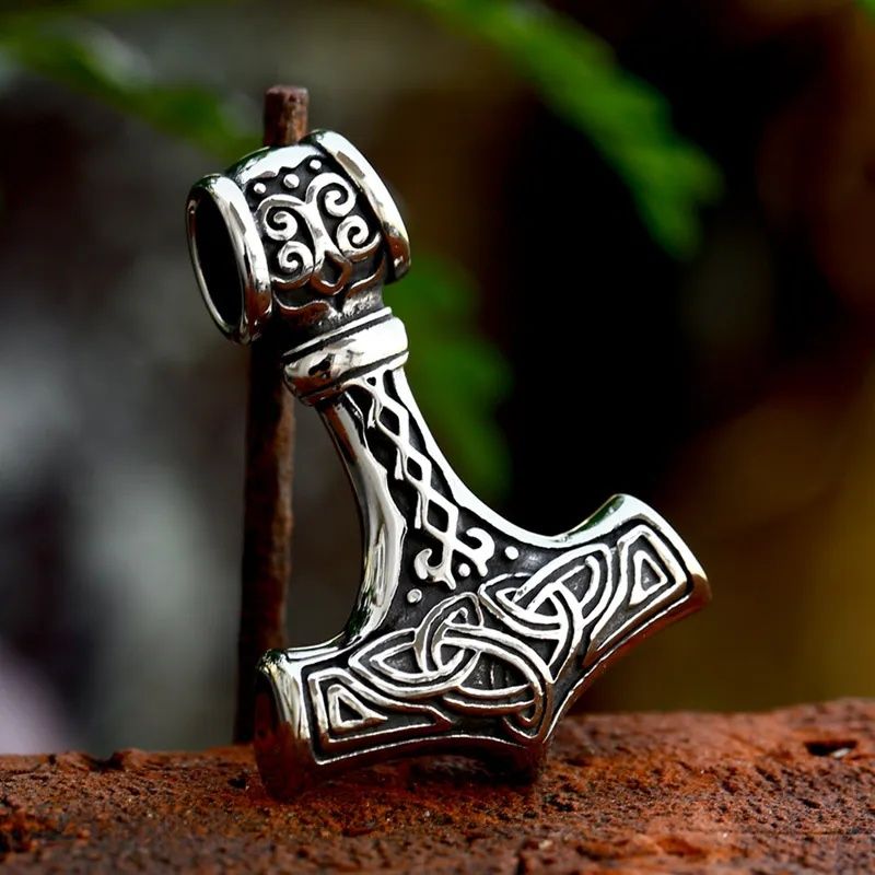 Colar Masculino Thor / Viking - Aço Inoxidável - PulseirasMe4You