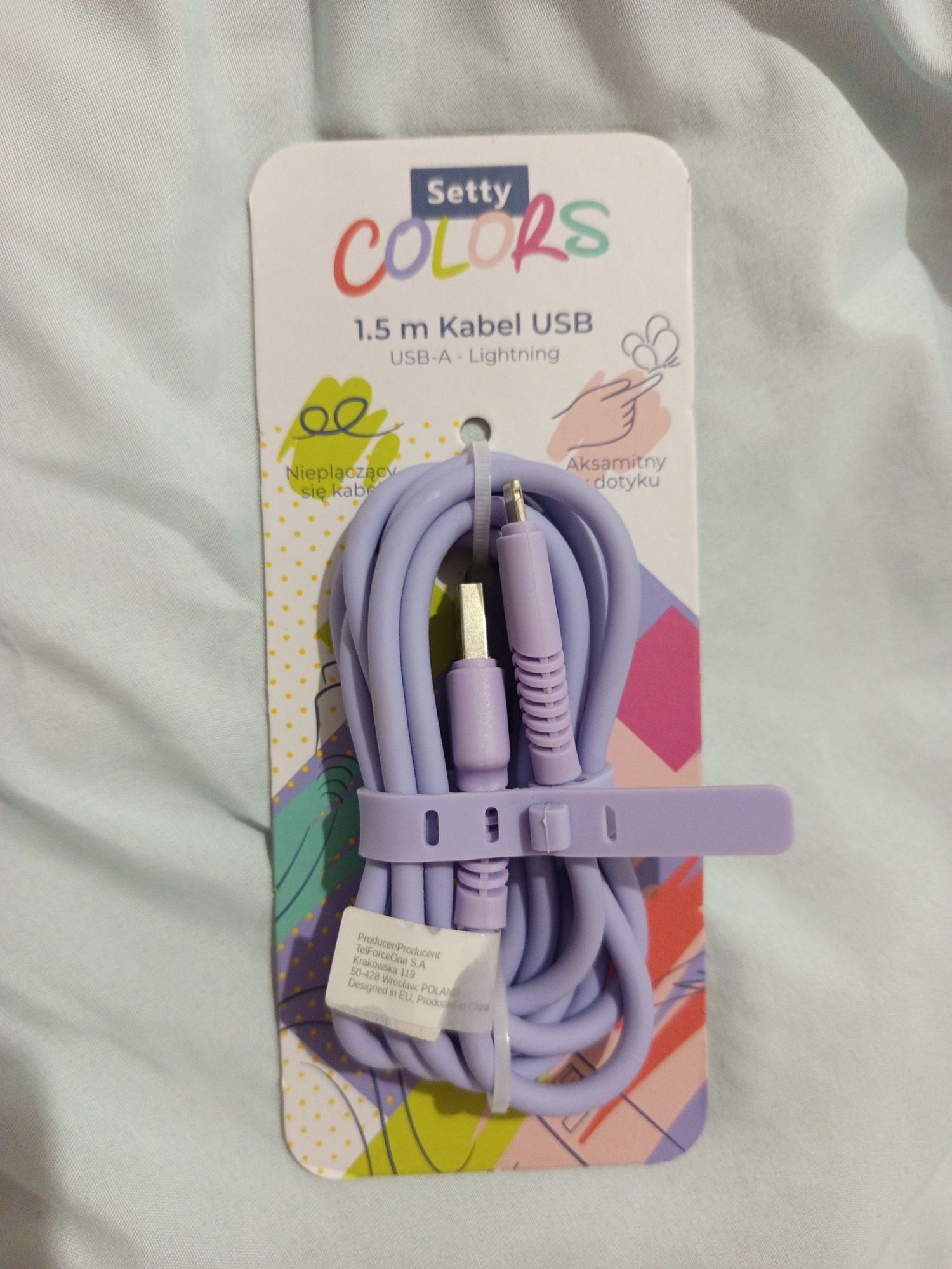 Nowy kabel USB-A- Lightning