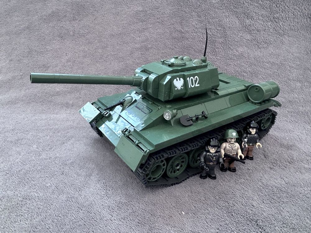 Klocki cobi czołg T 34/85 Bitwa o Berlin cobi47