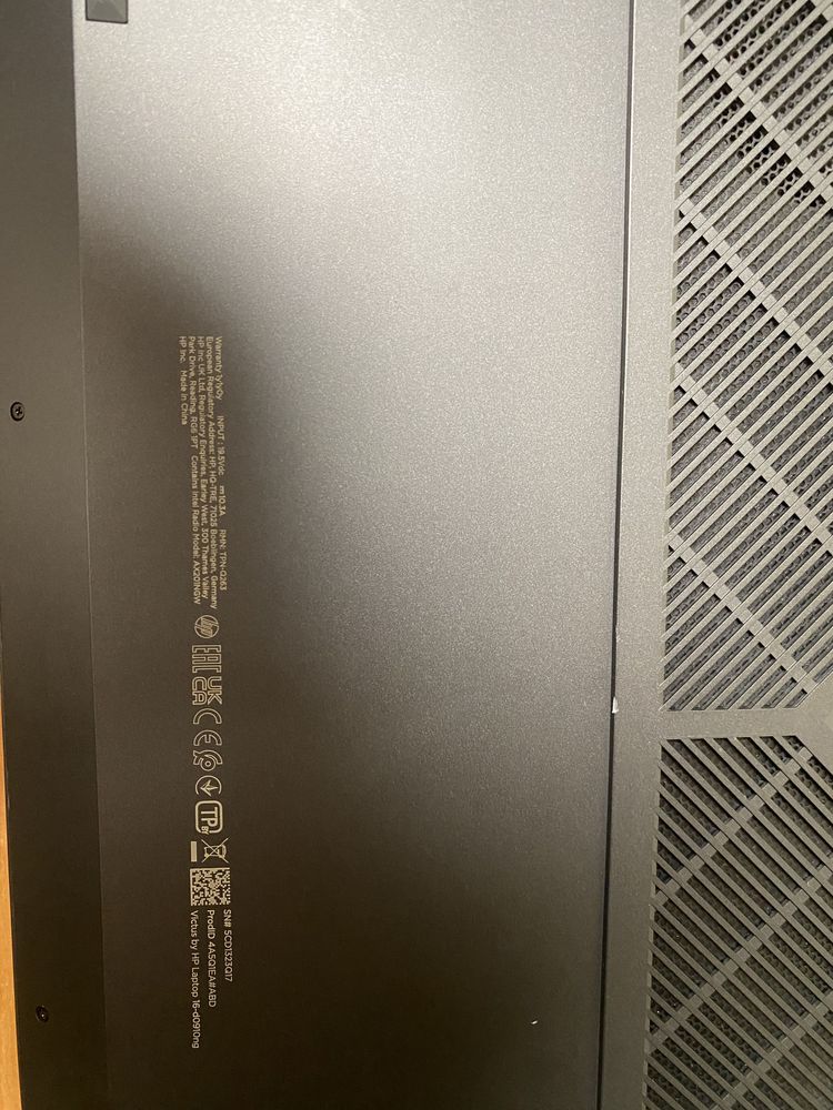 Игровой Ноутбук HP VICTUS RTX 3050 TI