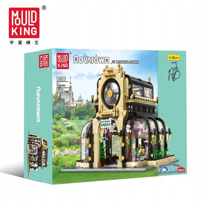 Klocki 2147 el. Ogród botaniczny The Botanical Garden Mould King 16019
