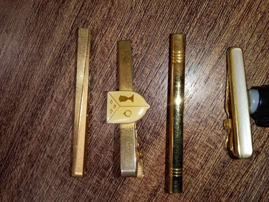 Зажим для галстука, защип под золото для галстука