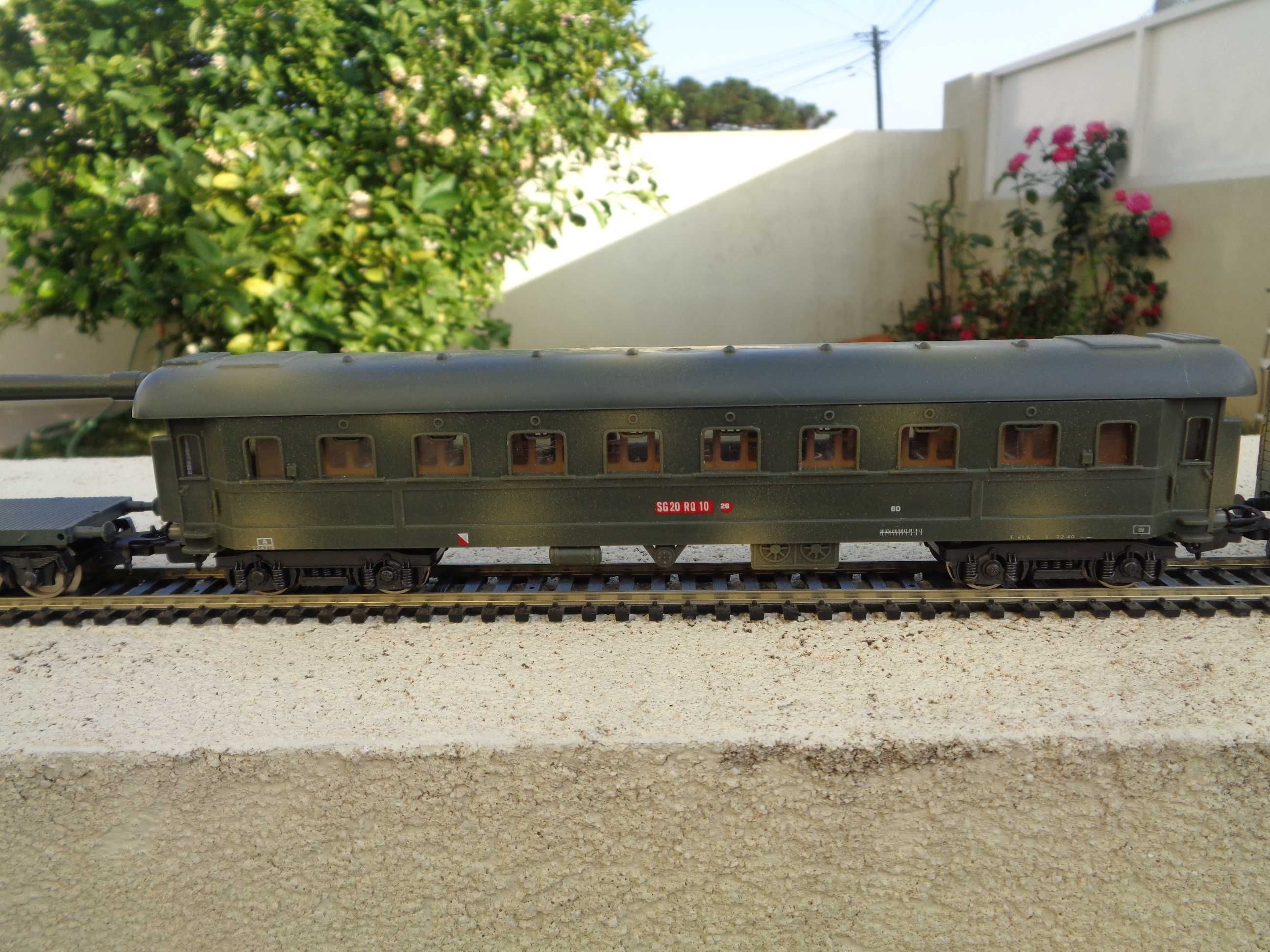 1:87 LIMA Conjunto Militar época II ver detalhe com canhão Leopold K5
