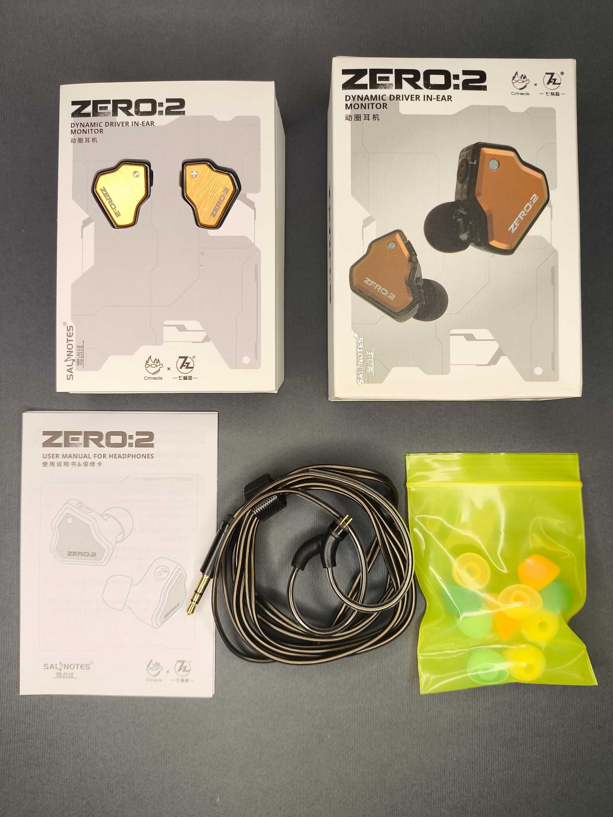 ‼️Crinacle & 7Hz - Zero 2 - HiFi IEM Дротові навушники +Гарантія 90 дн