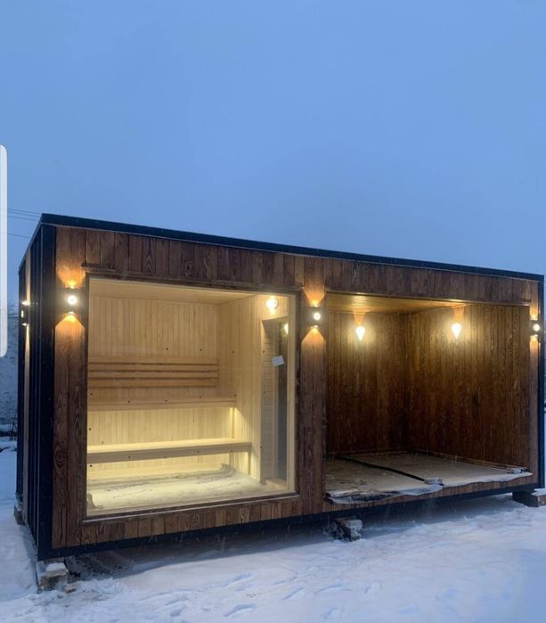 Баня модульна розмір 5×2.4