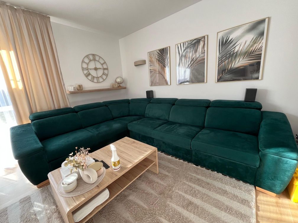 Narożnik modułowy Platan meblosoft kanapa rogówka sofa tapczan łóżko