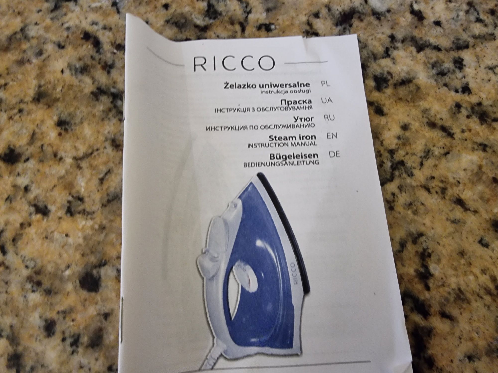 Nowe żelazko Ricco