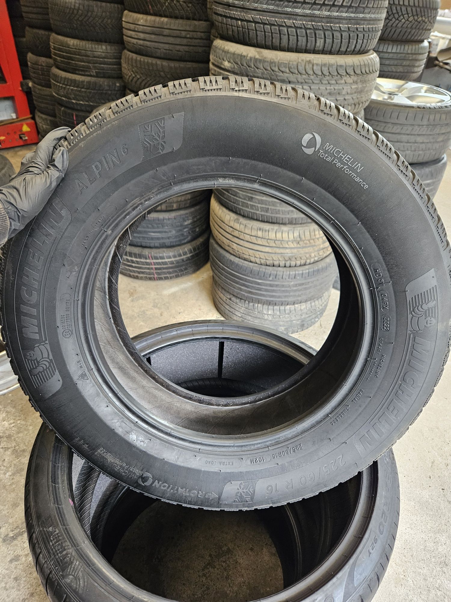 Michelin 225/60 r16 Alpin 6 /// 5,25mm!!! 2022r wysyłka
