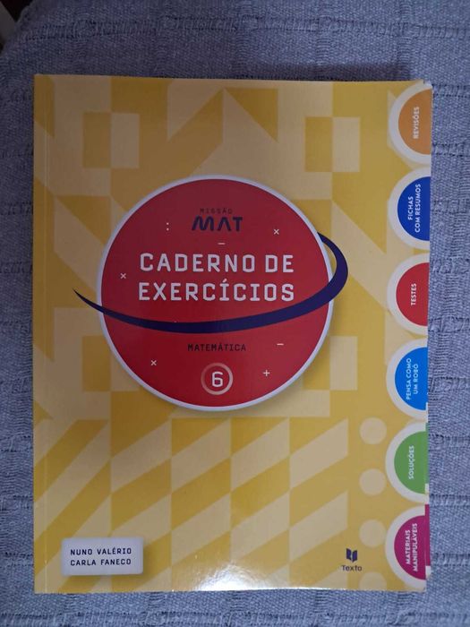 Caderno de Atividades Matemática 6⁰ano (Missão MAT 6)