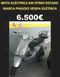 Vespa Eléctrica com pouco uso