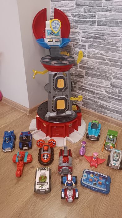 PsiPatrolWielkaBaza+Pojazdy-WINDA84 CM