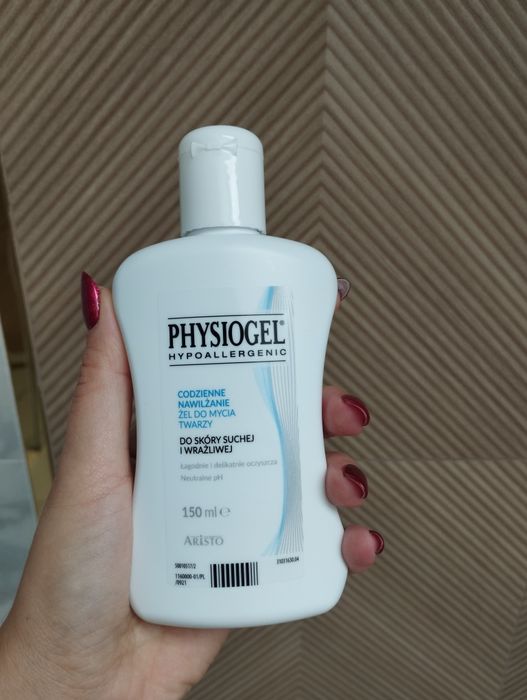 Physiogel żel do mycia twarzy do skóry suchej i wrażliwej