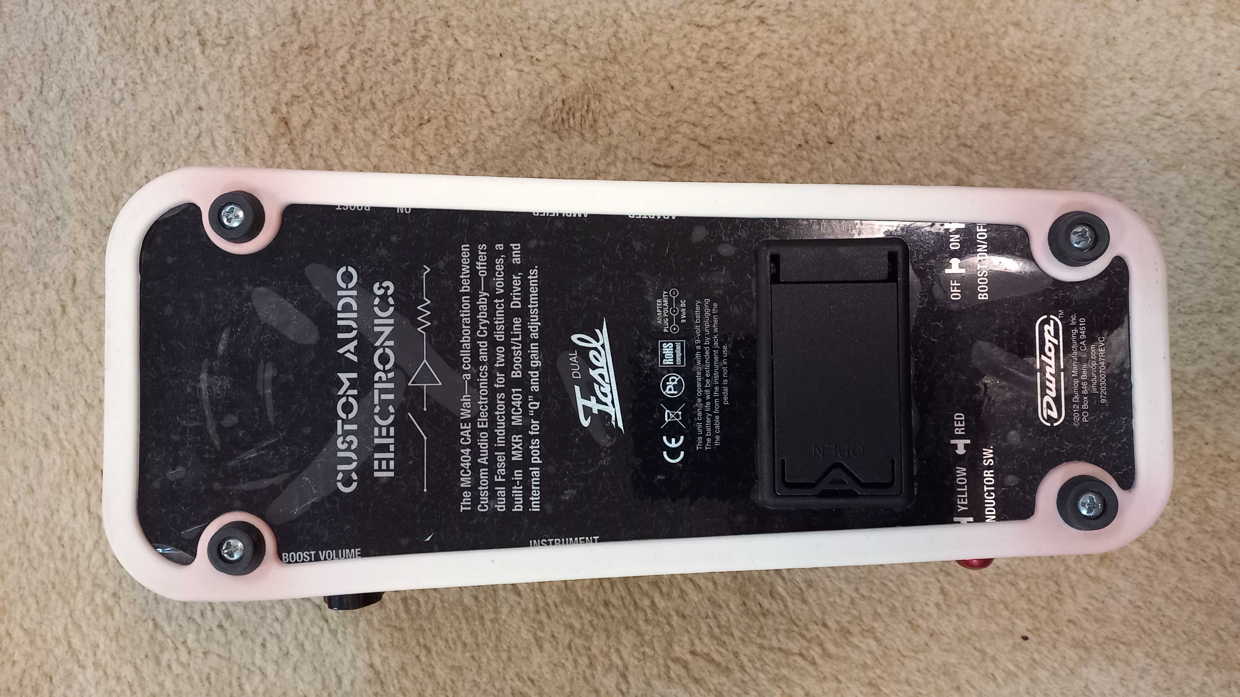 Dunlop MC404 Custom Audio Electronics / kaczka / wah