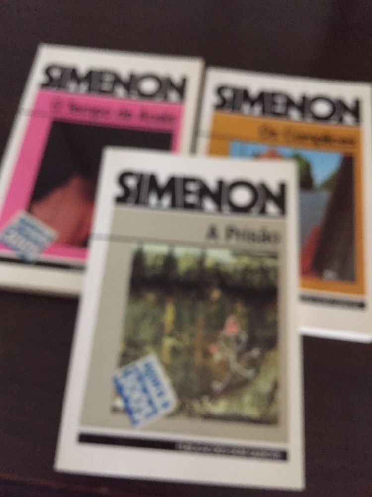 Livros de Georges Simenon - BAIXA DE PREÇO