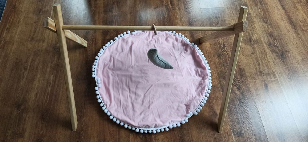 Baby gym z matą okrągła