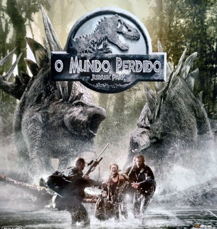 Jurassic Park: O Mundo Perdido - novo - blu-ray